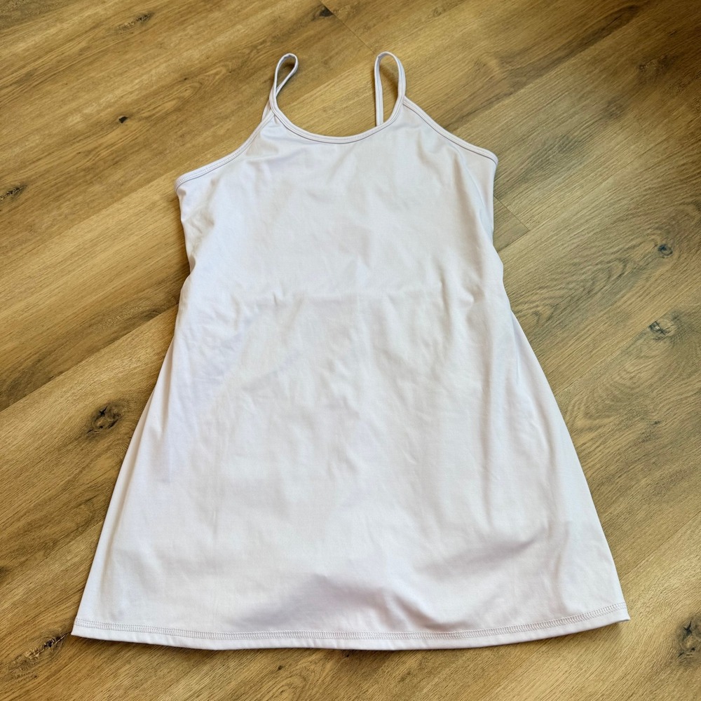 Aeropostale Light Purple Active Dress Built-in Shorts Open Back Size L